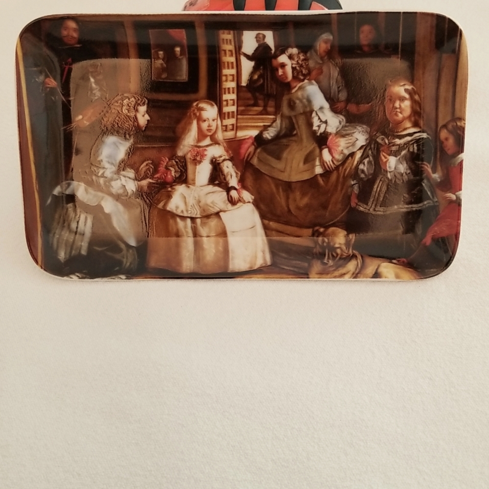 Ceramic Trinket Tray-Diego Velazquez Las Meninas The Maids Honour 1656 Painting